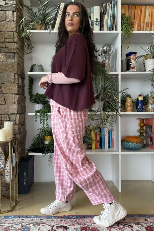 Conrad Layer Knit Summer Beetroot